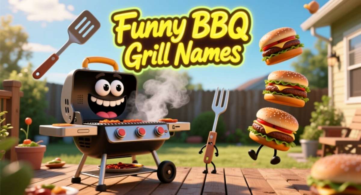 Funny BBQ Grill Names: Clever, Hilarious & Memorable Smoker Ideas