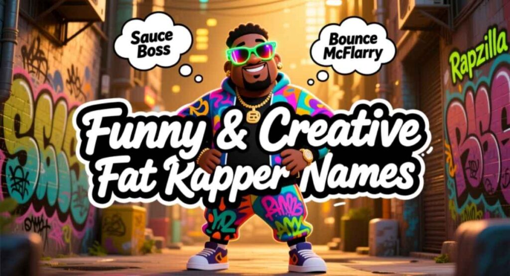 Funny & Creative Fat Rapper Names