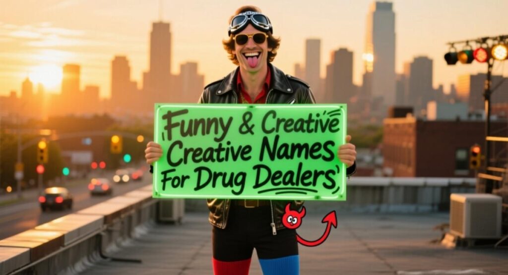 Funny & Creative Names For Drug Dealers