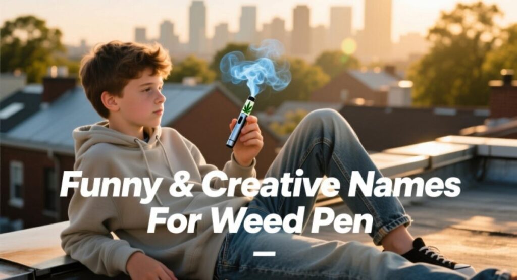 Funny & Creative Names For Weed Pen