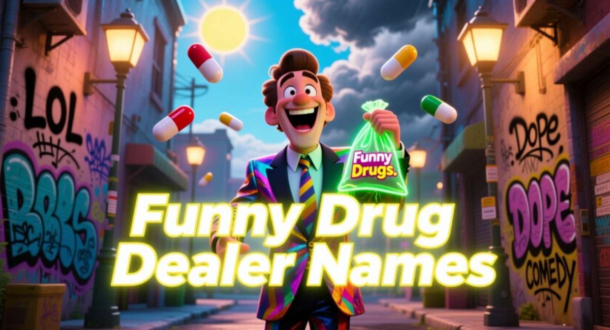 Funny Drug Dealer Names: Clever, Hilarious & Memorable Nicknames for Streets