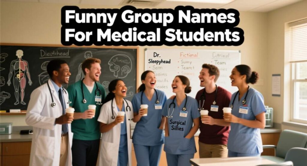 Funny Group Names For Medical Students