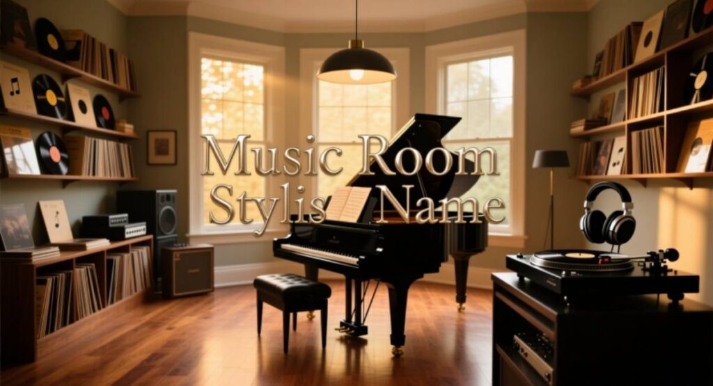 Music Room Stylish Name