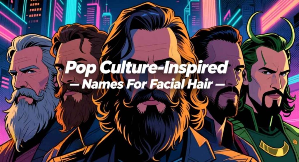 Pop Culture-Inspired Names For Facial Hair