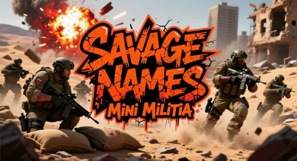 Savage Names For Mini Militia
