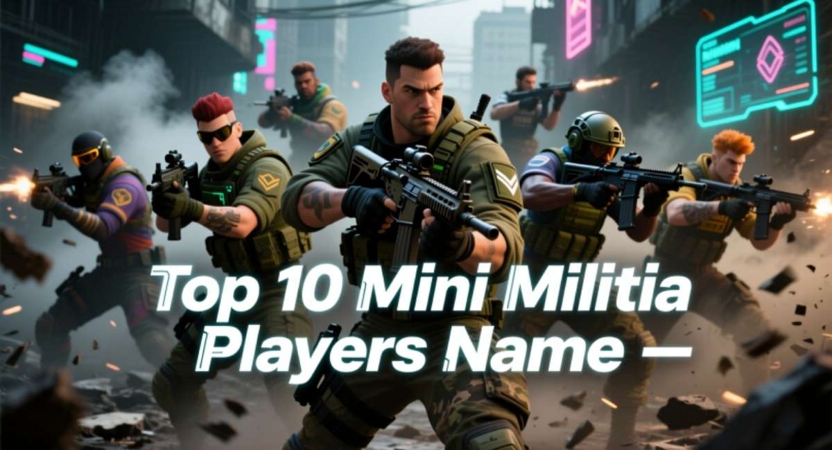 Top 10 Mini Militia Players Name | Best Skilled Gamers Ranked