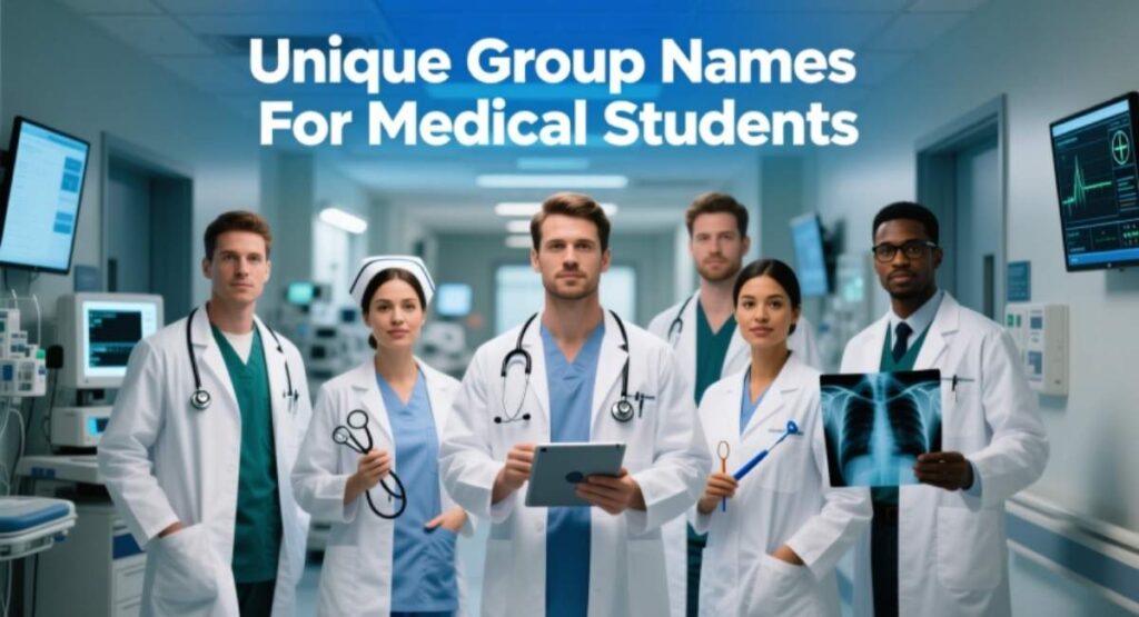 Unique Group Names For Medical Students