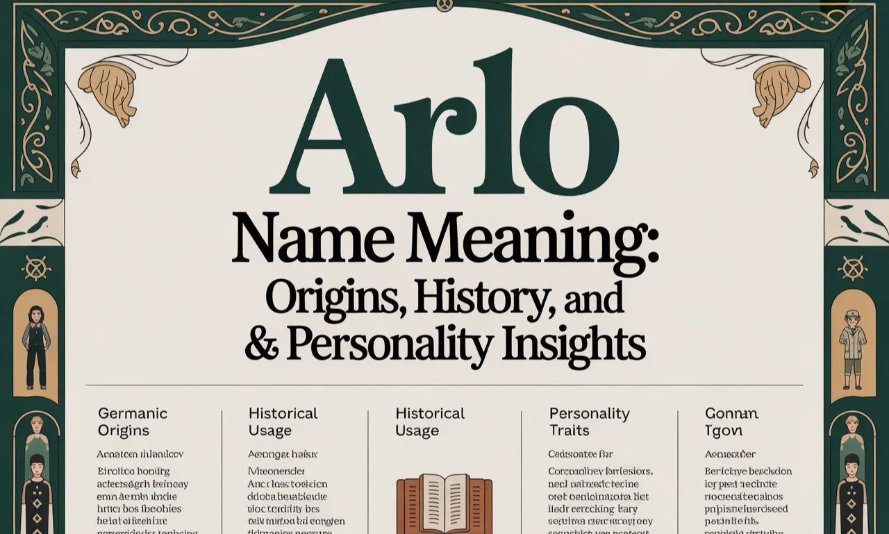 Arlo name's meaning