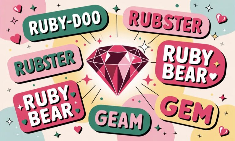 Cute and Creative Nicknames for Ruby