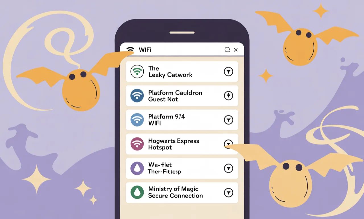 Harry Potter WiFi Names