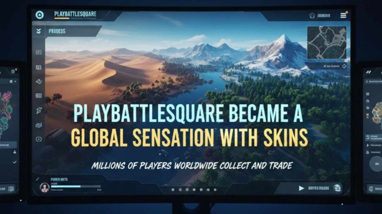 playbattlesquare became a global sensation was skins