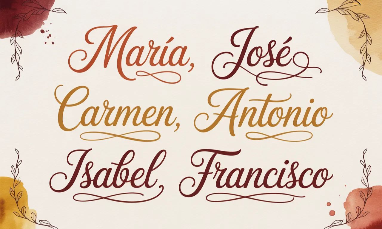 Spanish Middle Names