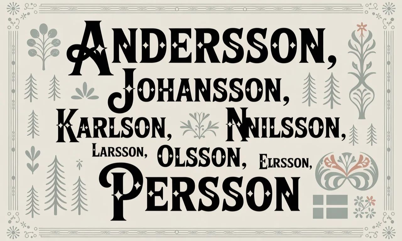 Swedish Last Names